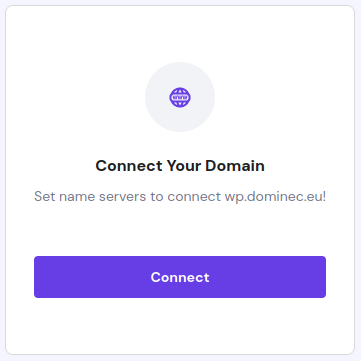 Connect your domain
